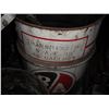 Image 3 : pallet of oil barrels (BA, Shell, Co-op), hub caps, engione parts, etc.