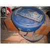 Image 7 : pallet of oil barrels (BA, Shell, Co-op), hub caps, engione parts, etc.