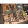 Image 4 : pallet of pipe fittings, funnels, tools, etc.