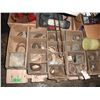 Image 2 : pallet of oilers, spark plugs, tool bag, steel rings, etc.