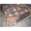 Image 6 : pallet of automotive fluids, carpenters belt, Massey-Harris tractor seat, etc.