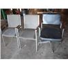 Image 1 : 3 vintage chairs - 1 on wheels