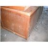 Image 2 : large wooden desk w/ drawers - drawers stick, 59"x30"x30"H