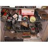 Image 3 : huge lot of welding rods in vintage McClary fridge