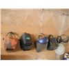 Image 1 : lot of welding masks and face shields