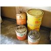 Image 1 : lot of oil barrels - Allis-Chalmers, Shell