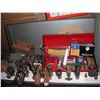 Image 5 : Craftsman tool box with metal working tools - 26"x10"x12"H