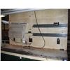 Image 3 : large work bench with drawers, work light, 2 bench vises and back board - table: 72"x28"x39"H, back 