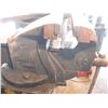 Image 4 : barrel made into workstand with bench vise (Canada) and work light