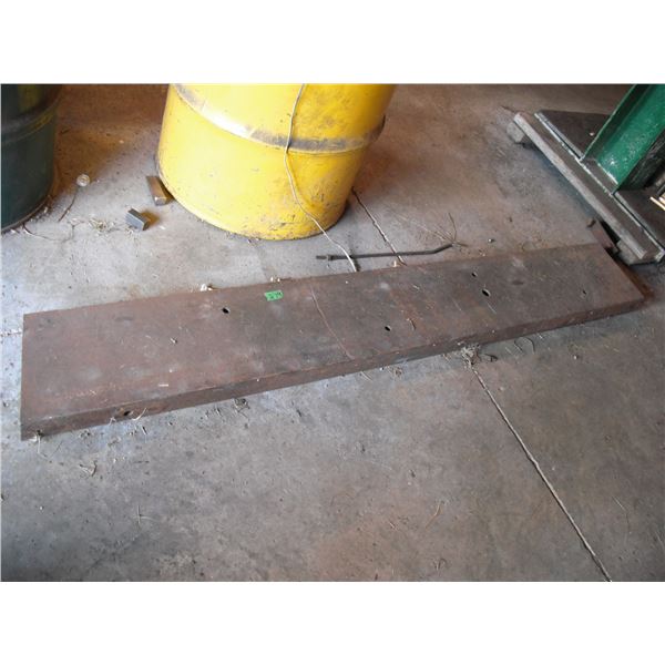 large steel beam - 2.5 x10 x72  long at shortest,