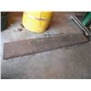 Image 1 : large steel beam - 2.5"x10"x72" long at shortest,