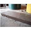 Image 4 : large steel beam - 2.5"x10"x72" long at shortest,