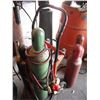 Image 1 : acetylene tanks w/ cart, gauges and valve