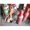Image 2 : acetylene tanks w/ cart, gauges and valve