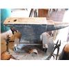 Image 2 : anvil with stand and tools - approx. 80lb anvil, marked "M&H Hole Sheffield". M&H Armitage mouse hol