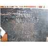 Image 3 : anvil with stand and tools - approx. 80lb anvil, marked "M&H Hole Sheffield". M&H Armitage mouse hol