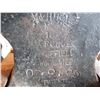 Image 4 : anvil with stand and tools - approx. 80lb anvil, marked "M&H Hole Sheffield". M&H Armitage mouse hol