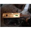 Image 9 : anvil with stand and tools - approx. 80lb anvil, marked "M&H Hole Sheffield". M&H Armitage mouse hol