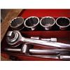 Image 2 : 3/4 drive socket set w/ extensions - 7/8" to 2"