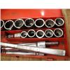 Image 3 : 3/4 drive socket set w/ extensions - 7/8" to 2"