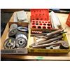 Image 1 : grinding discs, prybars, seals, rivets, etc.