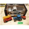 Image 1 : Maisto 1:26 diecast F150 in box, ERTL tractor, Tonka firetruck & 3180 tractor