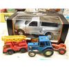 Image 3 : Maisto 1:26 diecast F150 in box, ERTL tractor, Tonka firetruck & 3180 tractor