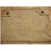 Image 2 : leather gun holster & vintage satchel marked "VII Woods 1941"