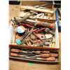 Image 1 : lot of tools - screwdrivers, light, measuring tape, etc.