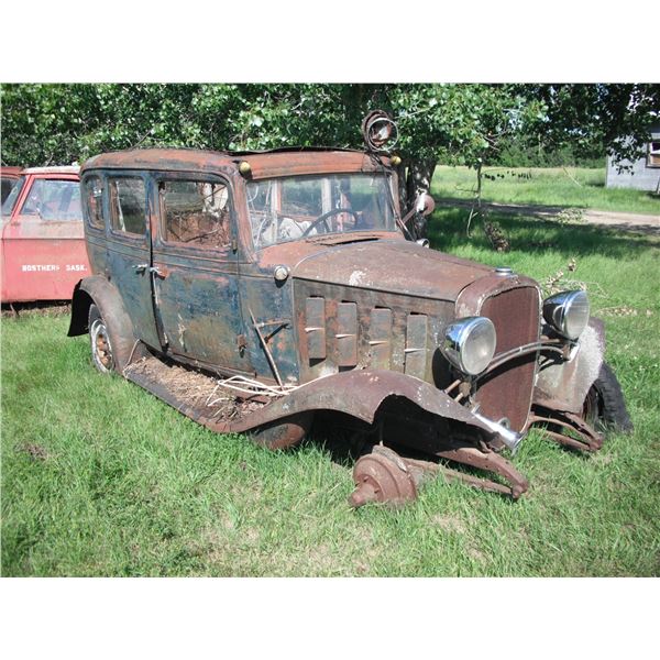 General Motors 1932 sedan touring? w/ suicide doors Model Conf. 195 SER: 580320