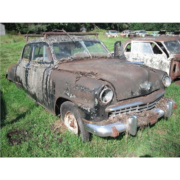Studebaker touring wagon model h8g-w5 SER: G708365 w/ suicide doors space hood ornament