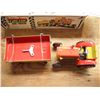 Image 5 : Kovap tin windup tractor and trailer in original box