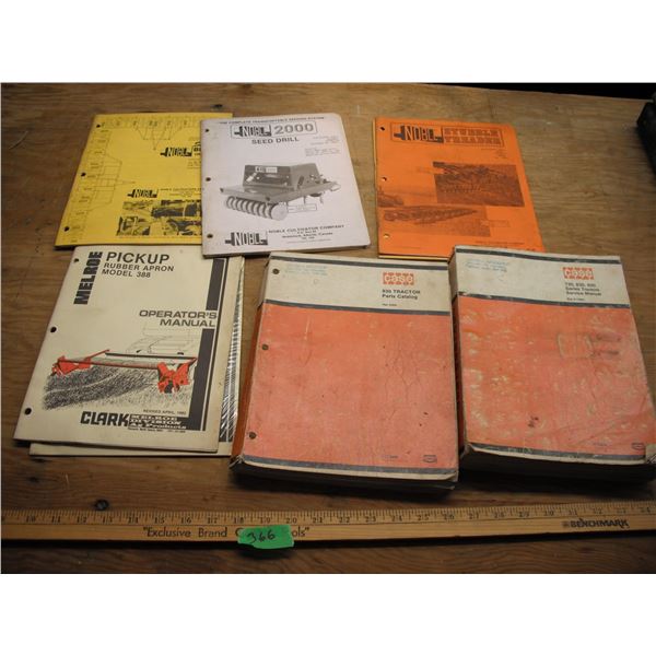 service manuals - Case, Noble, Melroe