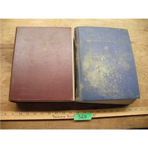 2x Metals Handbooks - blacksmithing & metwork guides