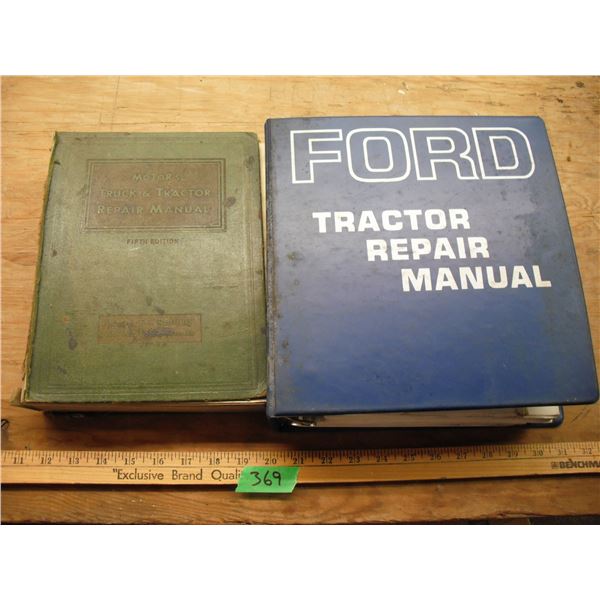 Motor's Truck & Tractor repair manual & Ford Tractor repair manual