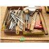 Image 1 : files, saw blades, sharpening stone, handles, etc.