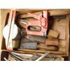 Image 3 : files, saw blades, sharpening stone, handles, etc.