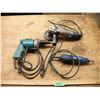 Image 1 : dremel, angle grinder and drywall drill