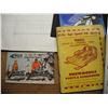 Image 2 : snowlobile parts catalogues and 1970 Artic Cat manual