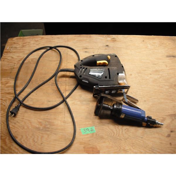 jigsaw and air cut-off tool