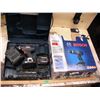 Image 1 : Bosch cordless 3/8" drill driver w/ charger & 2 batteries