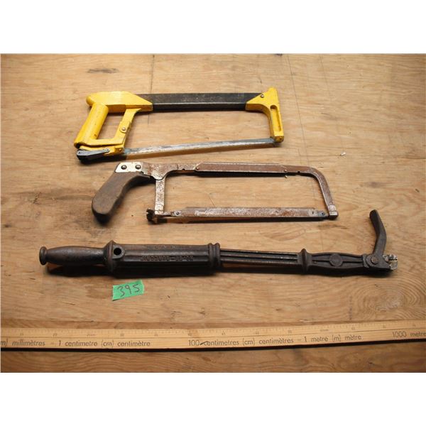 2 saws and nail puller