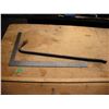 Image 1 : large prybar and carpenters square