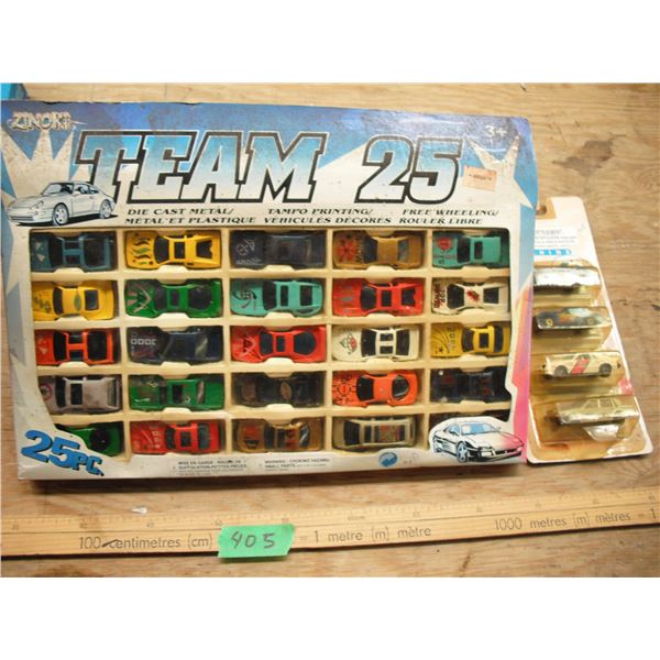 Zinoki Team 25 diecast cars