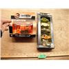 Image 1 : windup bulldozer and diecast cars and tractor