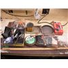 Image 1 : car wash kit, measurement tools, micrometer, weedwhacker wire, etc.