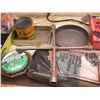 Image 2 : car wash kit, measurement tools, micrometer, weedwhacker wire, etc.