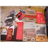 Image 2 : large lot of pellets, handyman and reloading books, etc.