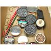 Image 7 : large lot of pellets, handyman and reloading books, etc.
