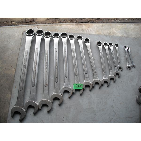 wrenches - 5/16  to 1-1/4 